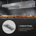 Thumbnail image #4 for Eagle RedHots 120 Inch Single Rod-Type High-Watt Unlighted Strip Heat Lamp with Remote, 208V