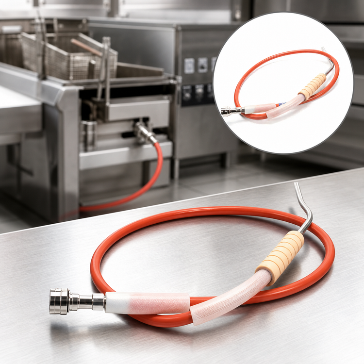 Product image #4 for Filter Rinse Hose with Female Quick Disconnect for Henny Penny Fryers
