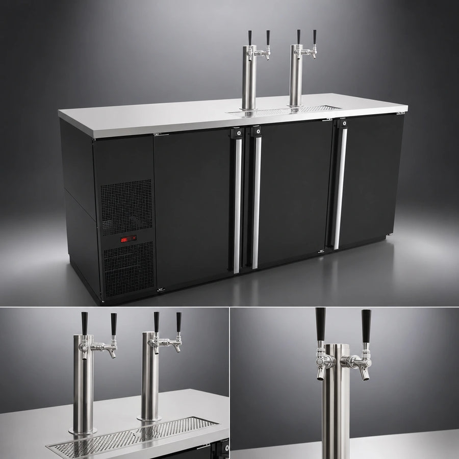 Dual Stainless Draft Towers