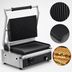 Thumbnail image #5 for Vollrath Countertop Commercial Panini Sandwich Grill with Cast-Iron Grooved Plates, 120V