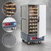 Thumbnail image #4 for Metro C5 3 Series 3/4 Height Moisture Heated Holding and Proofing Cabinet with Gray Insulation Armour