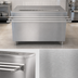 Thumbnail image #4 for BK Resources 48-Inch Stainless Steel Self-Serve Urn Stand Counter with Tray Shelf