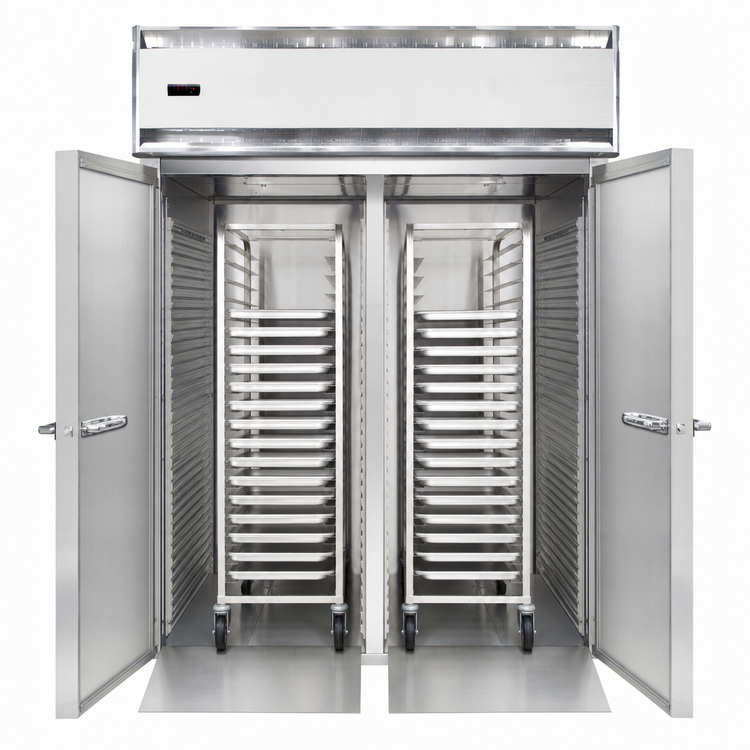 Product image #4 for Continental Refrigerator Designer Line DL2WI-SS-E Extra-High Roll-In Warmer, Two-Section