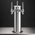 Thumbnail image #4 for Stainless Steel Countertop 3-Faucet Glycol-Cooled Column Draft Beer Tower