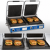 Thumbnail image #4 for Globe Deluxe Double 14-Inch Countertop Electric Sandwich/Panini Grill