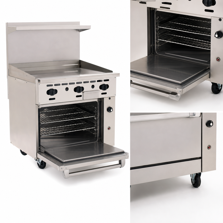 Product image #4 for Vulcan Endurance 36-Inch Gas Restaurant Range with Griddle and Standard Oven