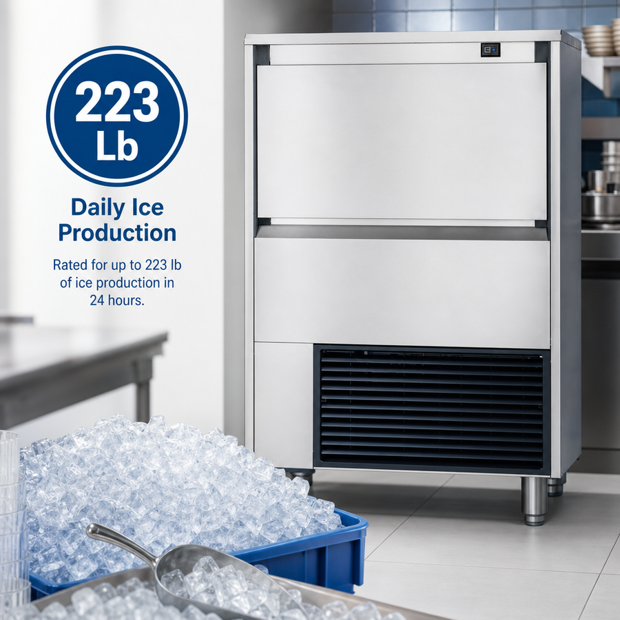 223 Lb Daily Ice Production