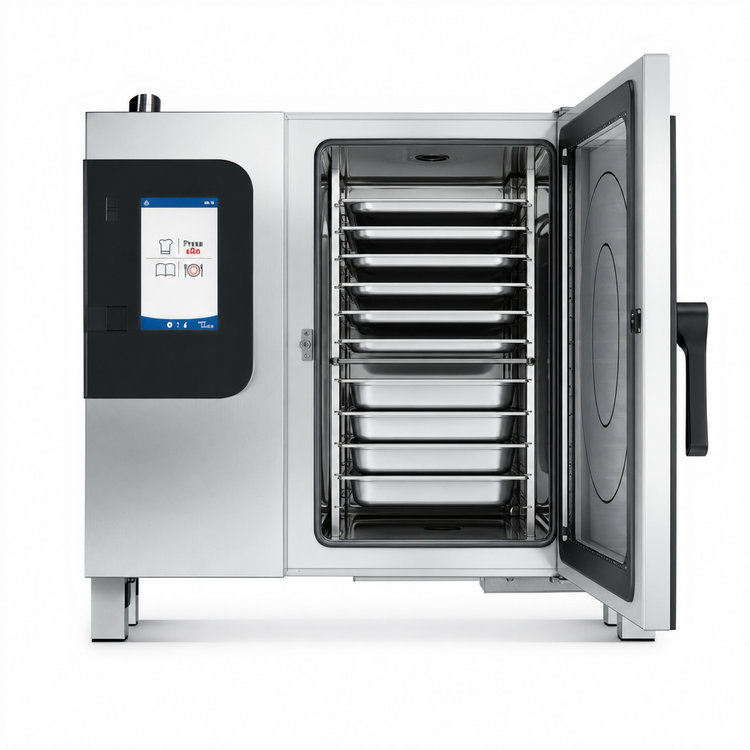 Product image #4 for Convotherm Maxx Pro 6.10 K-12 School Package Gas Combi Oven with easyTouch Control