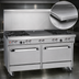 Thumbnail image #4 for Southbend Ultimate 60-Inch Commercial Gas Range with 48-Inch Griddle and Dual Convection Ovens