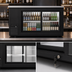 Thumbnail image #4 for Atosa Shallow Depth Two-Section Back Bar Cooler with Sliding Glass Doors, 18.6 Cu. Ft.