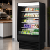 Thumbnail image #5 for Extra Deep Vertical Open Display Merchandiser, 17.1 Cu. Ft., 36-Inch Wide, Black
