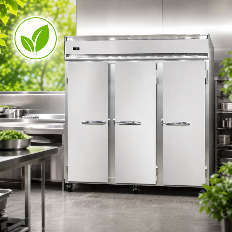 Product image #4 for Continental Refrigerator 3FN Three-Section Standard Depth Reach-In Freezer