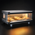 Thumbnail image #4 for Hatco Glo-Ray Designer Horizontal Countertop Hot Food Display Warmer with 1 Shelf