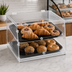Thumbnail image #4 for Vollrath Countertop Knock-Down Slant-Front Acrylic Bakery Display Case, Self/Full-Service, 2-Tray
