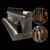 Thumbnail image #4 for Perlick 4076BK11 11-Faucet Modular Wall-Mount Glycol-Cooled Draft Beer Dispensing Tower, Back Exit