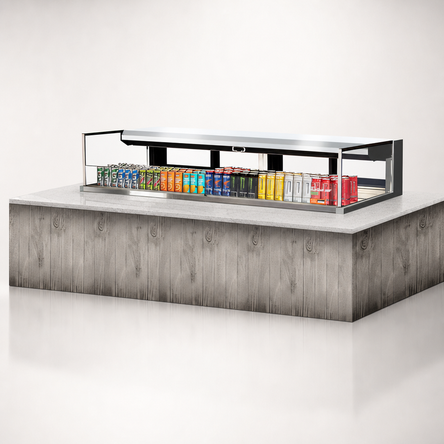 Deck-Only Merchandising Area