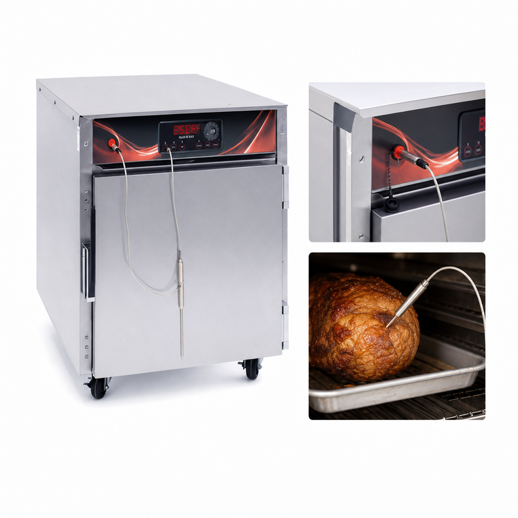 Product image #4 for Cres Cor Roast-N-Hold Deluxe Mobile Undercounter Convection Cook and Hold Oven, 5 Full-Size Pan Capacity, 208V, 3-Phase