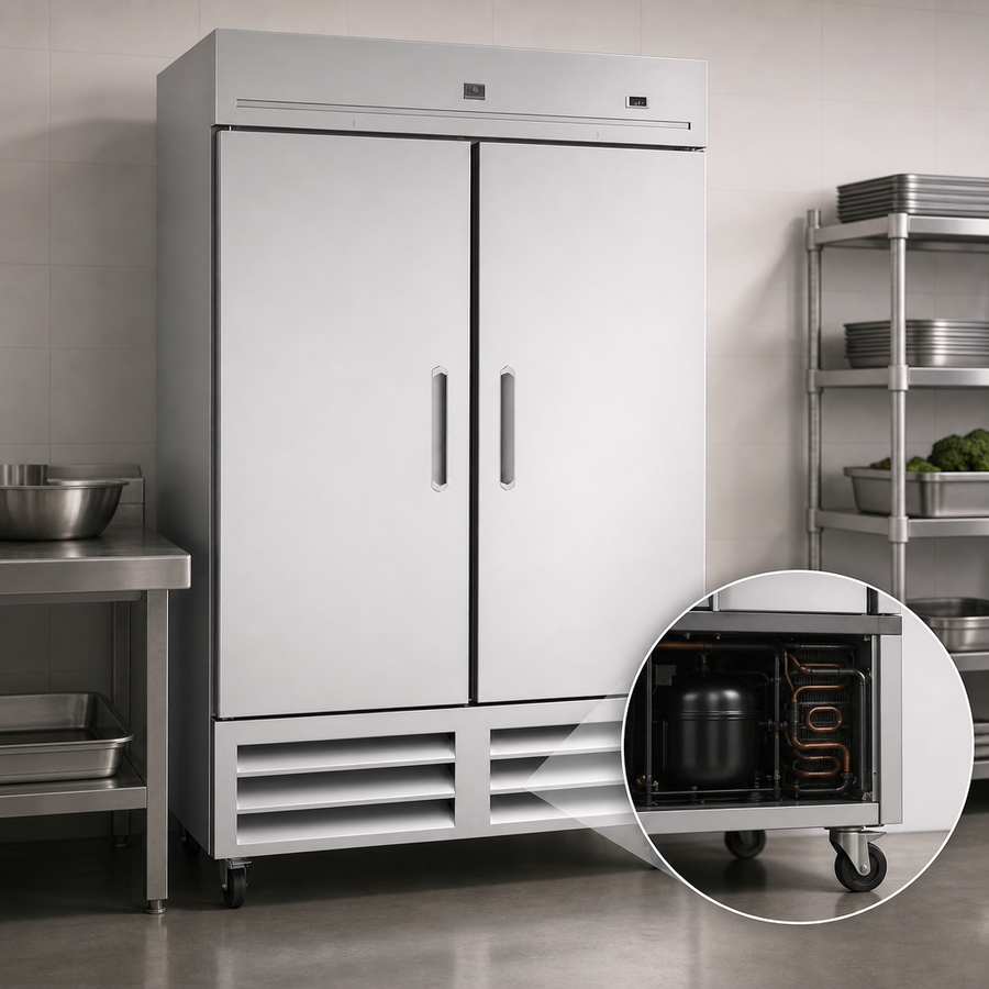 Self-Contained Bottom-Mount Refrigeration