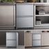 Thumbnail image #4 for Summit Commercial 24-Inch Two-Drawer Undercounter All-Freezer, Frost-Free, Stainless Steel