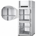 Thumbnail image #4 for Victory UltraSpec HSA-1D-1-EW-PT-HG Single-Section Extra Wide Pass-Thru Heated Holding Cabinet with Glass Half-Doors, Powered by V-Core™