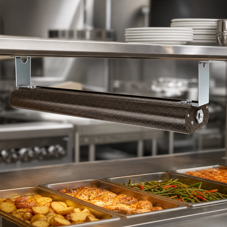 Product image #4 for Vollrath 18-Inch Low Profile Unlighted Heat Strip with Remote Infinite Switch