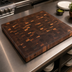 Thumbnail image #4 for Boos Block End Grain American Black Walnut Island Countertop with Beeswax Finish, 60 x 25 x 3 Inch
