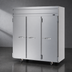 Thumbnail image #4 for Beverage Air Horizon Series Three-Section Solid Door Reach-In Refrigerator, 71.52 Cu. Ft., Top-Mounted Self-Contained