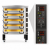 Thumbnail image #4 for PizzaMaster PM 735ED 5-Deck Modular Electric Pizza Deck Oven