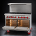 Thumbnail image #4 for American Range 48-Inch Gas Restaurant Range with 1-Inch Griddle and 2 Space Saver Ovens