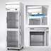 Thumbnail image #4 for Beverage-Air Horizon Series One-Section Reach-In Refrigerator with Two Half Glass Doors, Top-Mounted Self-Contained R290, 22.28 Cu. Ft.