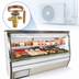 Thumbnail image #4 for Howard-McCray 34N Series 144-Inch Remote Double Duty Full-Service Deli Meat & Cheese Service Case with LED Lighting and Stainless Steel