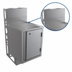 Thumbnail image #5 for BK Resources 21 x 18-Inch Top Shelf Underbar Cabinet, Flat Top, Die Wall, Stainless Steel
