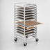 Thumbnail image #4 for Mobile Aluminum Donut Screen Rack for 23