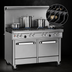 Thumbnail image #4 for Southbend Ultimate 48-Inch Gas Restaurant Range with 6 Open Burners, Standard Oven and Cabinet Base