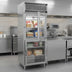 Thumbnail image #3 for Continental Refrigerator Designer Line One-Section Wide Reach-In Freezer with Half-Height Glass Doors