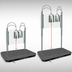 Thumbnail image #4 for Hatco Decorative Freestanding Carving Station with Heated Stone Base, 2 Heat Lamps, Sneeze Guard, and 36 x 24 Cutting Board