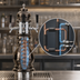 Thumbnail image #4 for Glastender Black Forest 3-Faucet Glycol-Cooled Draft Dispensing Tower with Polished Brass Finish