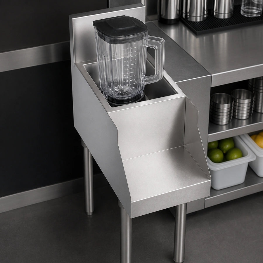 9-Inch Recessed Blender Shelf