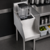 Thumbnail image #4 for Krowne Royal Series 12-Inch Flat Top Underbar Blender Station with 9-Inch Recessed Shelf