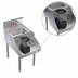 Thumbnail image #4 for Krowne Royal Series 18 Inch Wide Freestanding Underbar Blender Station with Dump Sink and Recessed Blender Shelf