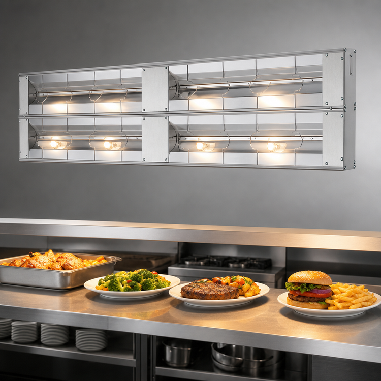 Product image #4 for Hatco Glo-Ray® 60-Inch Double Lighted Infrared Strip Heater