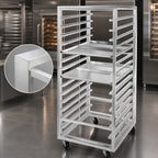 Thumbnail image #4 for Channel Manufacturing 413A-DOR Double-Section Side-Loading Aluminum Oven Rack, 24-Pan, No Lift