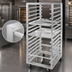 Thumbnail image #4 for Channel Manufacturing 413A-DOR Double Section Side-Loading Aluminum Oven Rack, 24-Pan Capacity