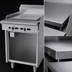 Thumbnail image #4 for Garland Cuisine Series 24-Inch Heavy-Duty Gas Plancha Top Range with Storage Base