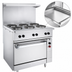 Thumbnail image #5 for Vulcan 36-Inch Electric Restaurant Range with Griddle Top and Standard Oversized Oven