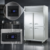 Thumbnail image #4 for Dealer's Choice G22001 2-Section Reach-In Freezer with Half-Height Solid Doors, Self-Contained, 115V