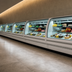 Thumbnail image #4 for Howard-McCray 99.5-Inch Wide Full-Service Remote Refrigerated Bakery Display Case with Curved Glass and LED Shelving