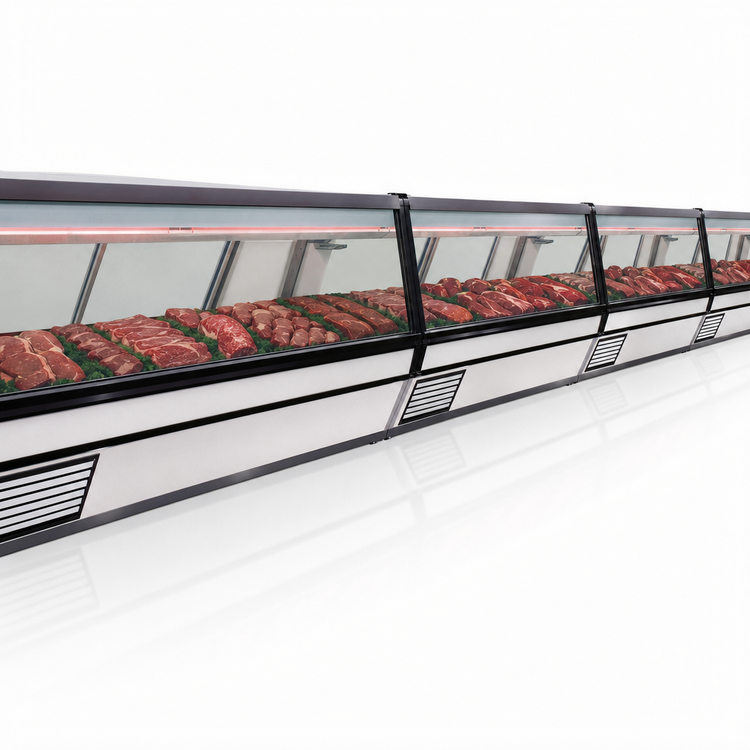 Product image #4 for Howard-McCray 40E Series 8-Foot Self-Contained Red Meat Service Case with LED Lighting