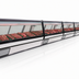 Thumbnail image #4 for Howard-McCray 40E Series 8-Foot Self-Contained Red Meat Service Case with LED Lighting