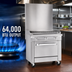 Thumbnail image #4 for Southbend Platinum Heavy Duty 24-Inch Modular Natural Gas Sectional Range with Full-Width Charbroiler